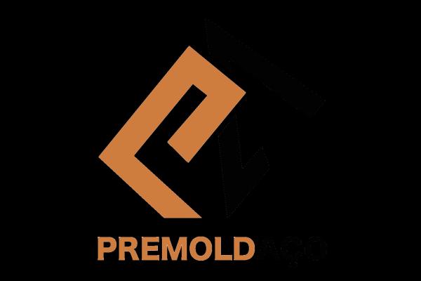 Logotipo da Premoldaço, especialista em lajes e EPS em Maracanaú
